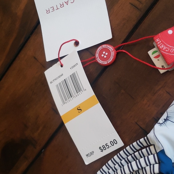 Red Carter vision reversible bikini - Picture 8 of 9